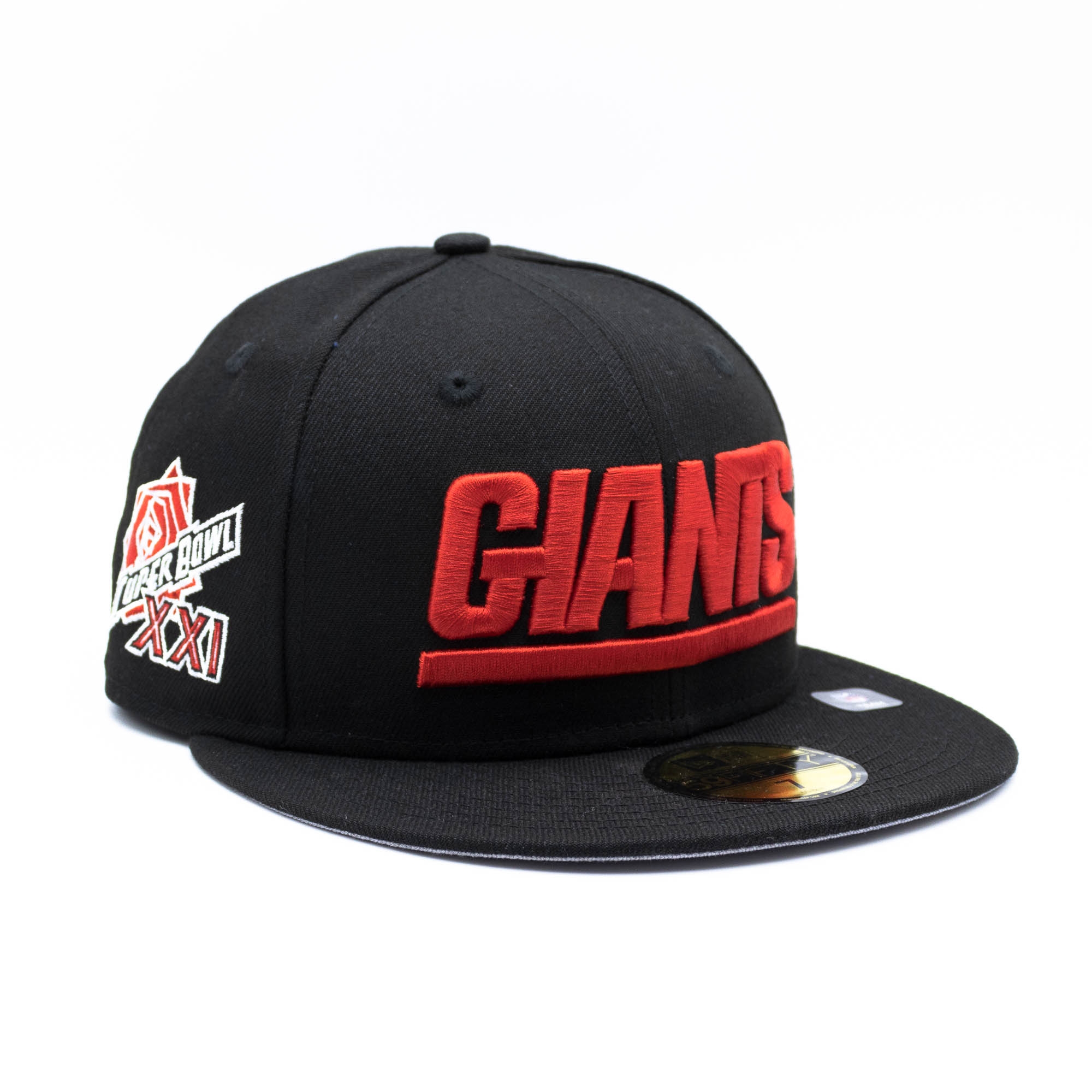 New York Giants Super Bowl XXI New Era 59FIFTY Fitted NFL Cap Schwarz