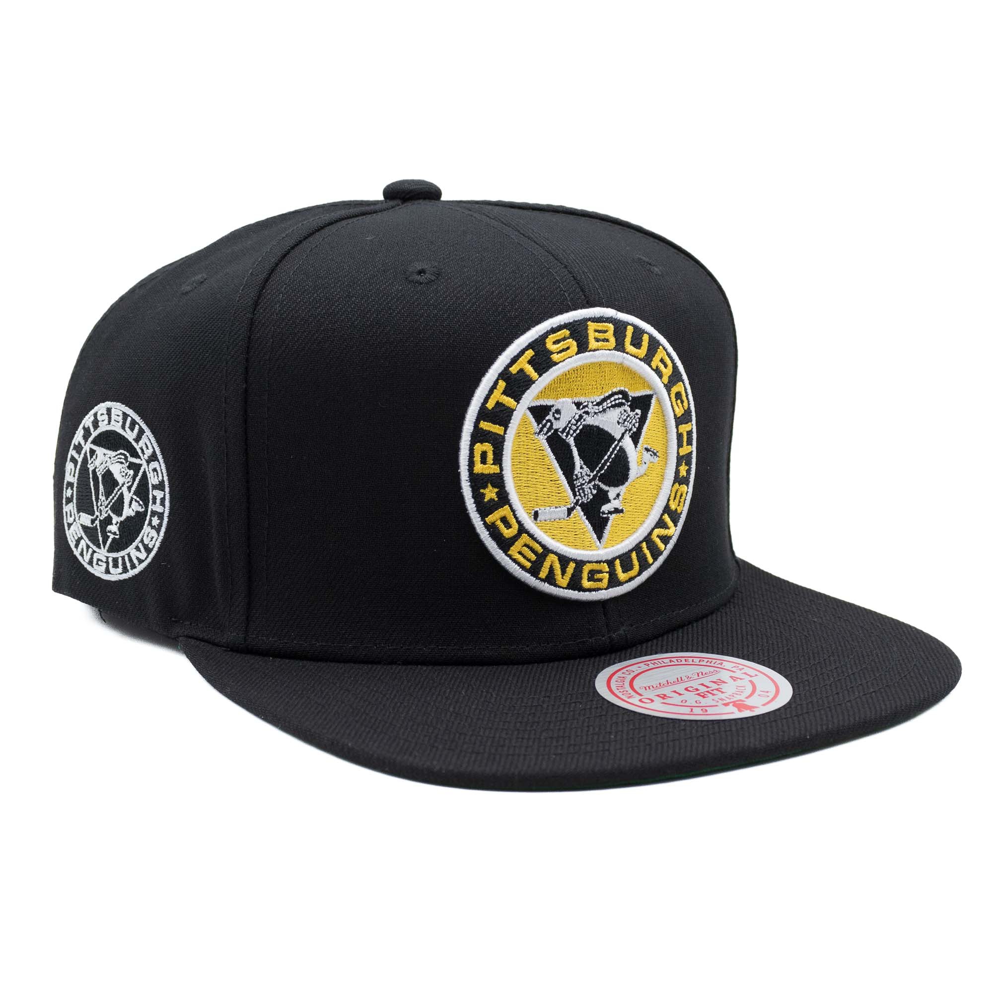 Pittsburgh Penguins Flip Mitchell & Ness Snapback NHL Cap Schwarz
