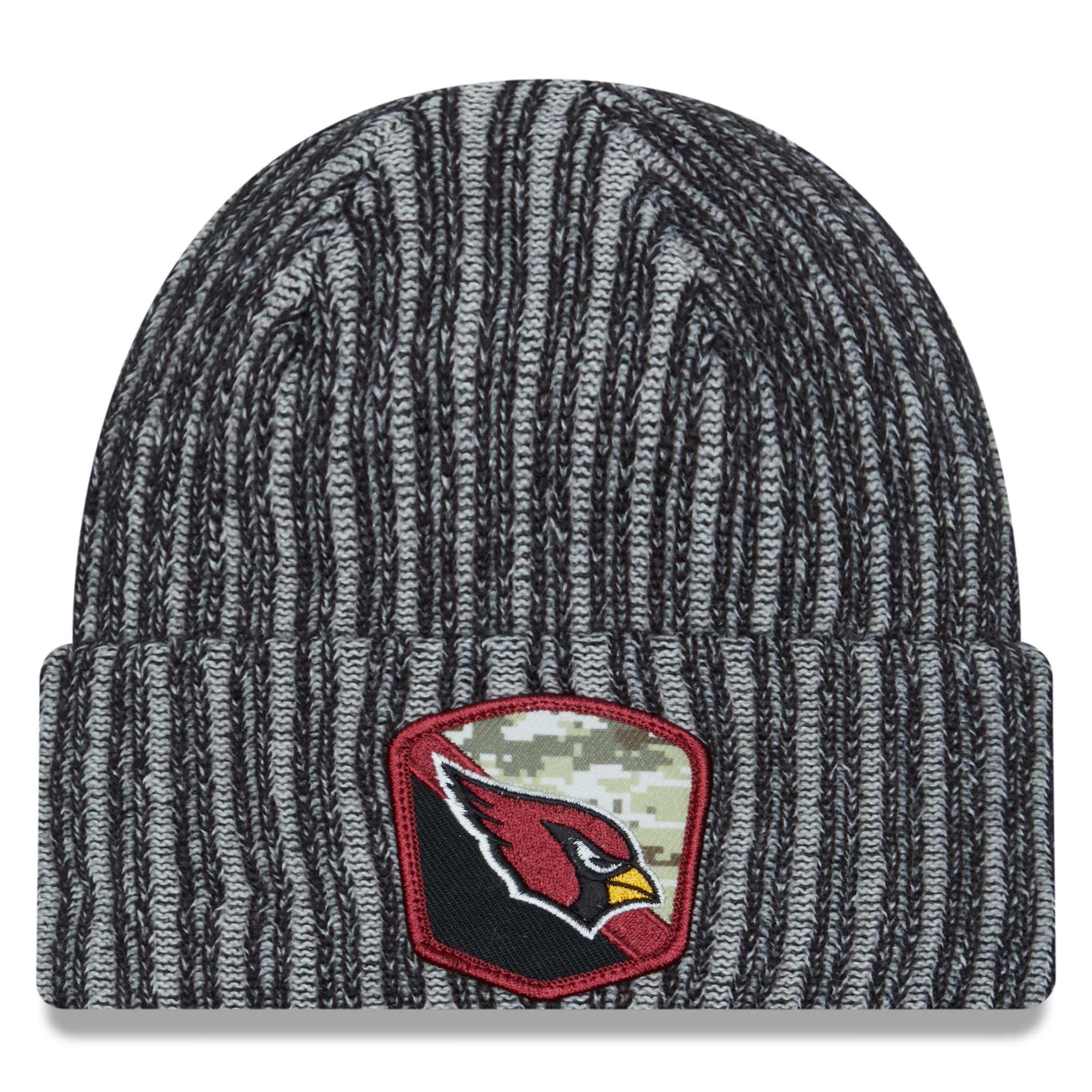 Arizona Cardinals 2023 NFL Salute to Service New Era Knit Hat