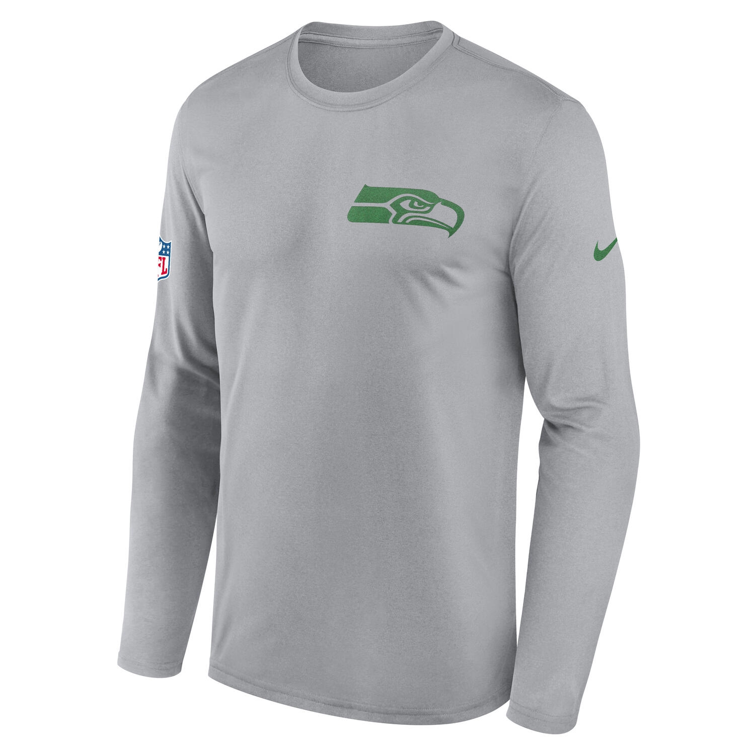 Seattle Seahawks 2025 Rivalries Legend Long Sleeve T-Shirt Gray