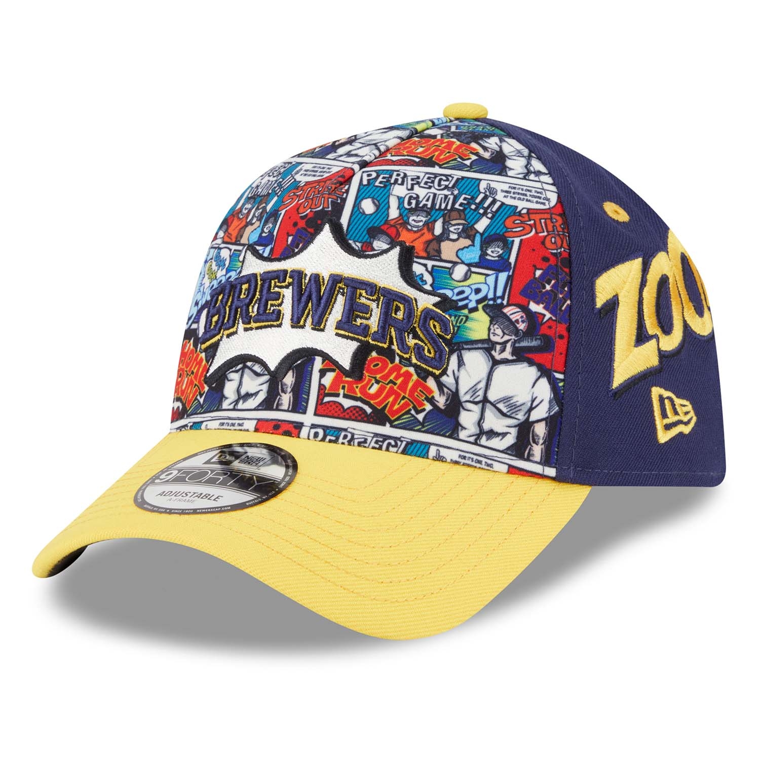 Milwaukee Brewers 2025 MLB Players' Weekend 9FORTY A-Frame Snapback Cap