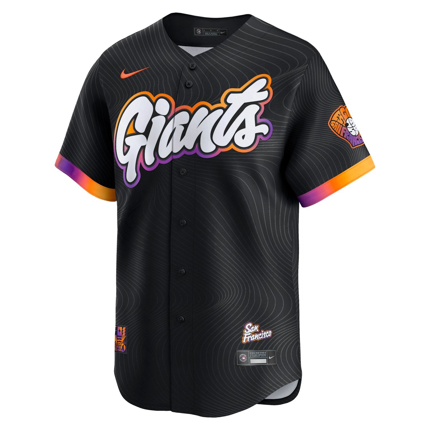 San Francisco Giants City Connect Limited MLB Trikot Schwarz