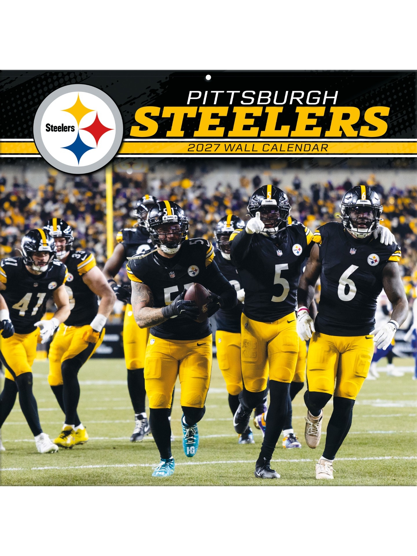 Pittsburgh Steelers 2027 NFL Team Wall Calendar
