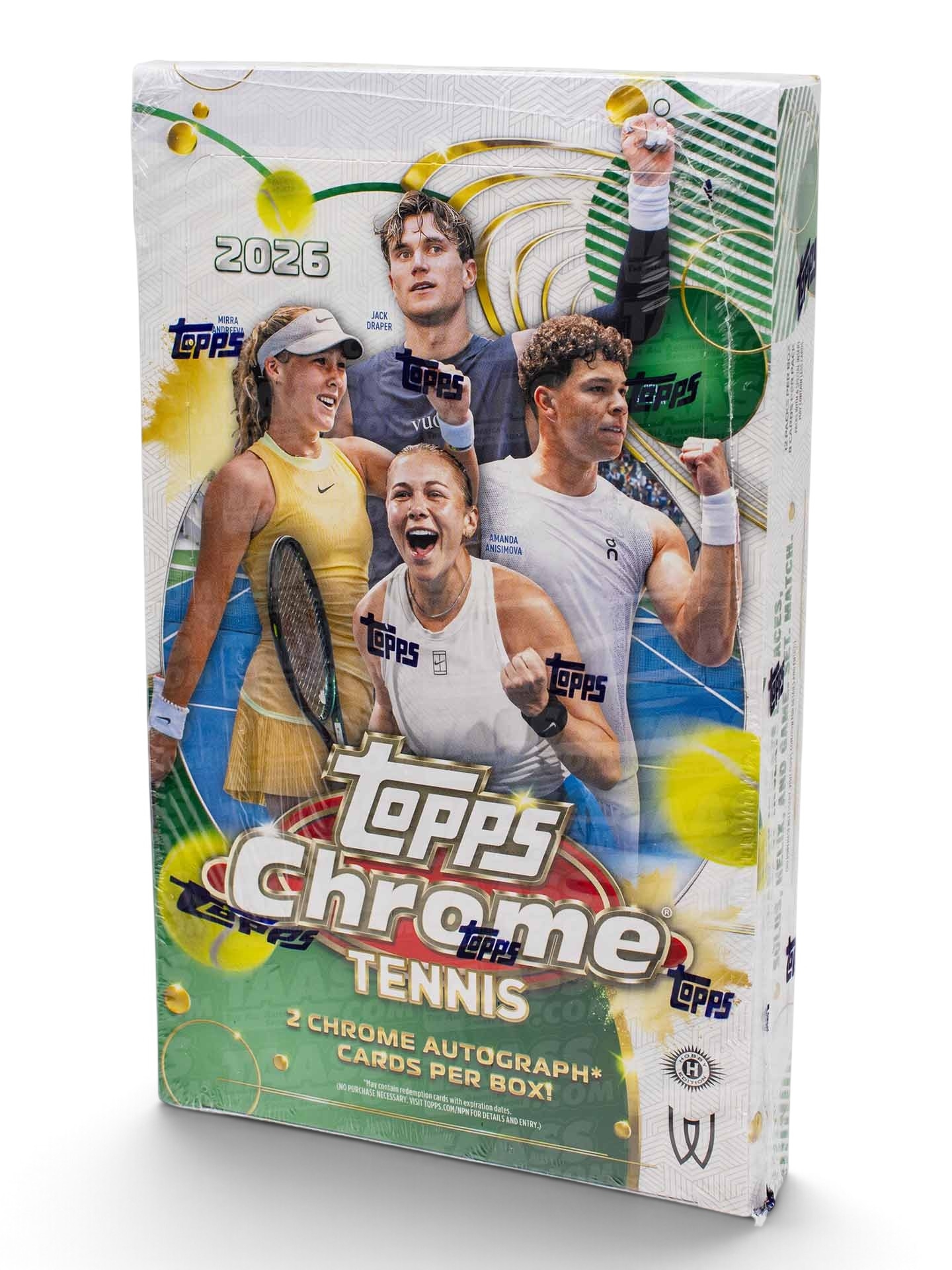 (LIVE BREAK) 2026 Topps Chrome Tennis Hobby Box