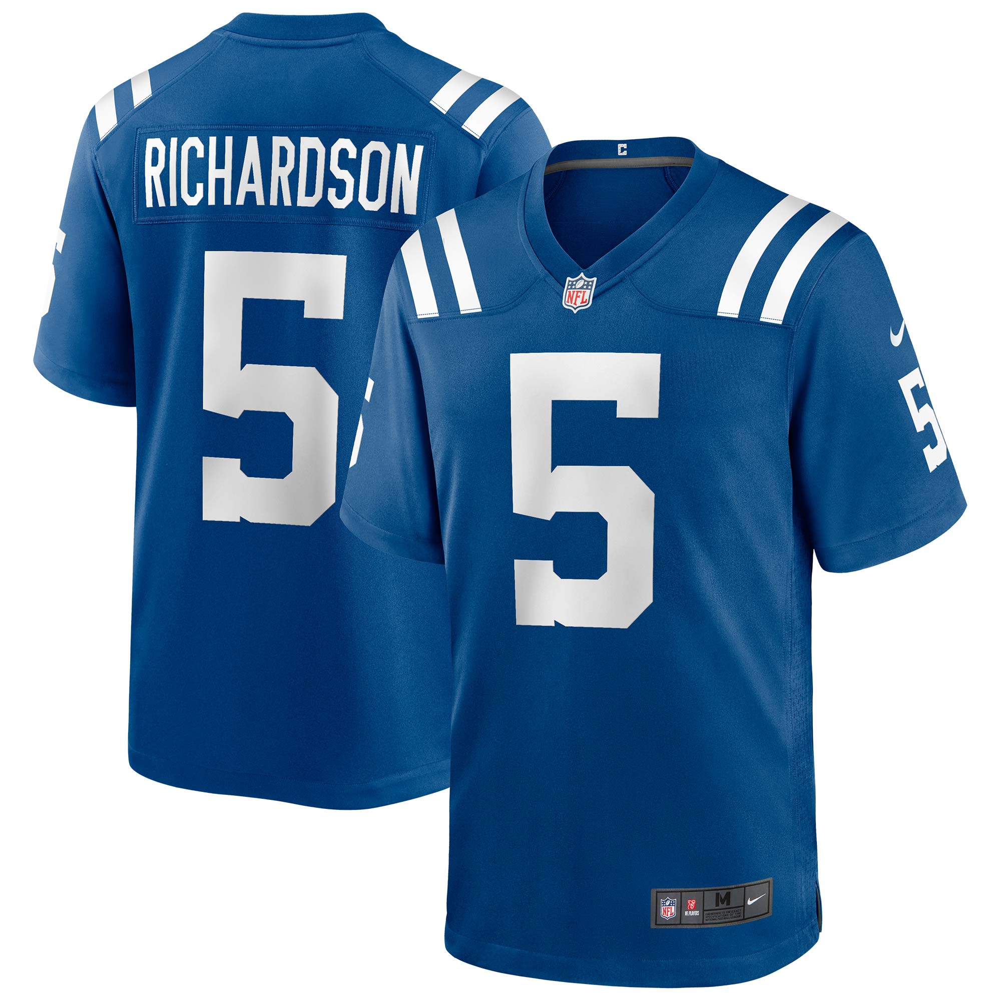 Anthony Richardson #5 Indianapolis Colts Nike Game NFL Trikot Blau