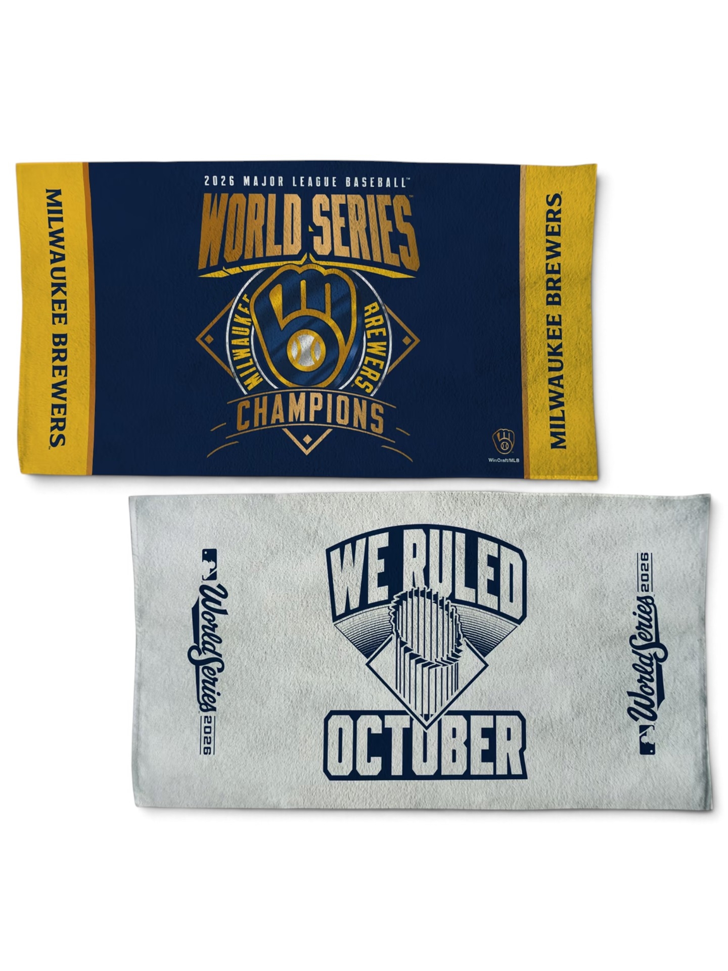 Milwaukee Brewers 2026 World Series Champions Locker Room Handtuch