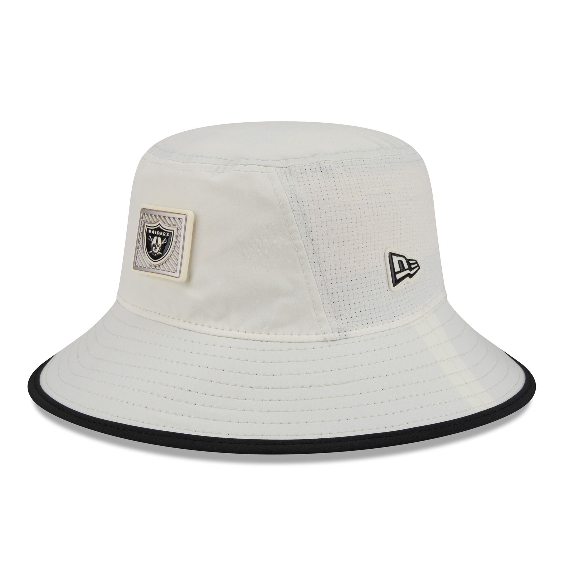 Las Vegas Raiders 2026 NFL Training Camp Stretch Bucket Hat Cream/Black