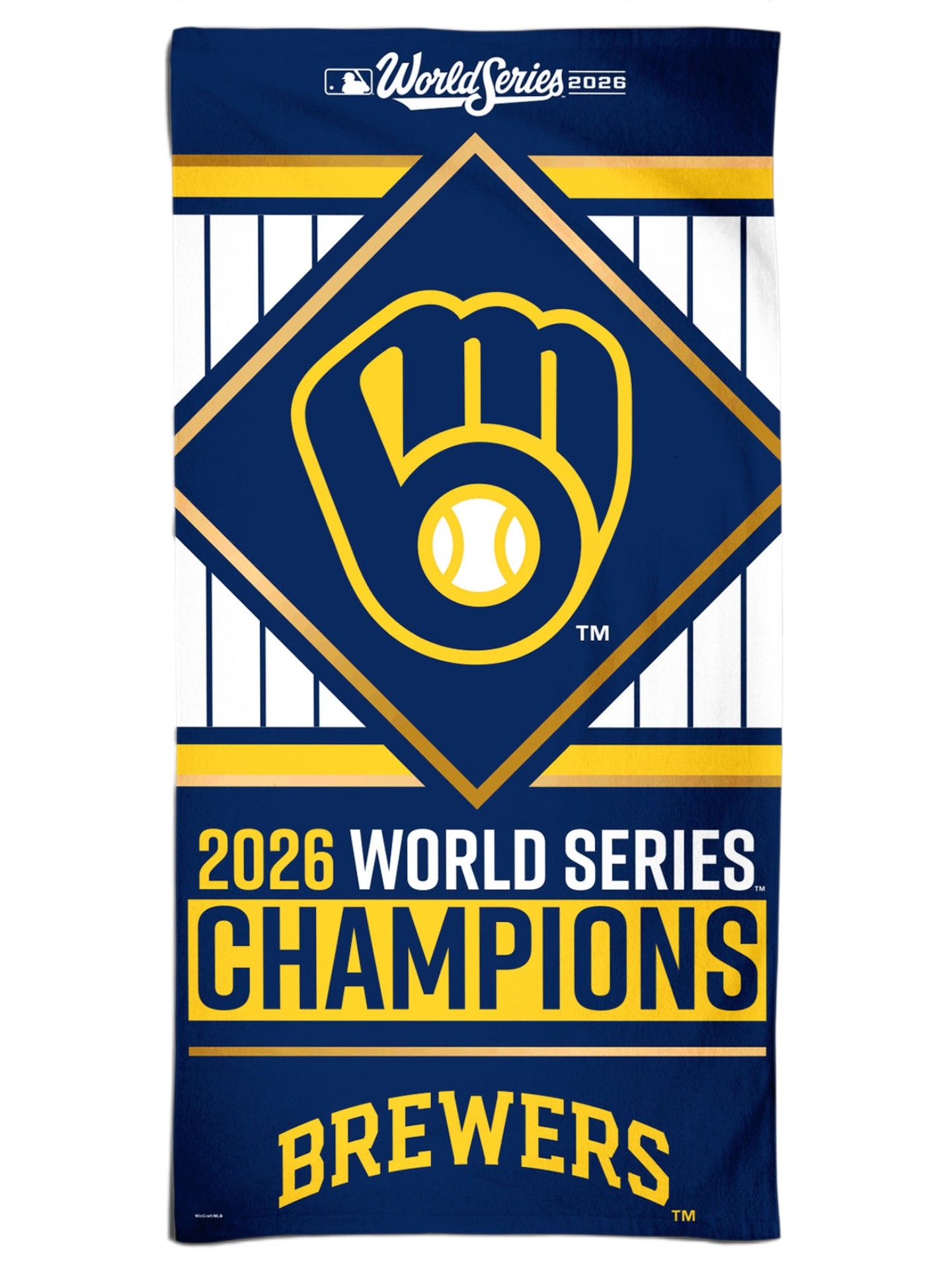 Milwaukee Brewers 2026 World Series Champions Strandtuch