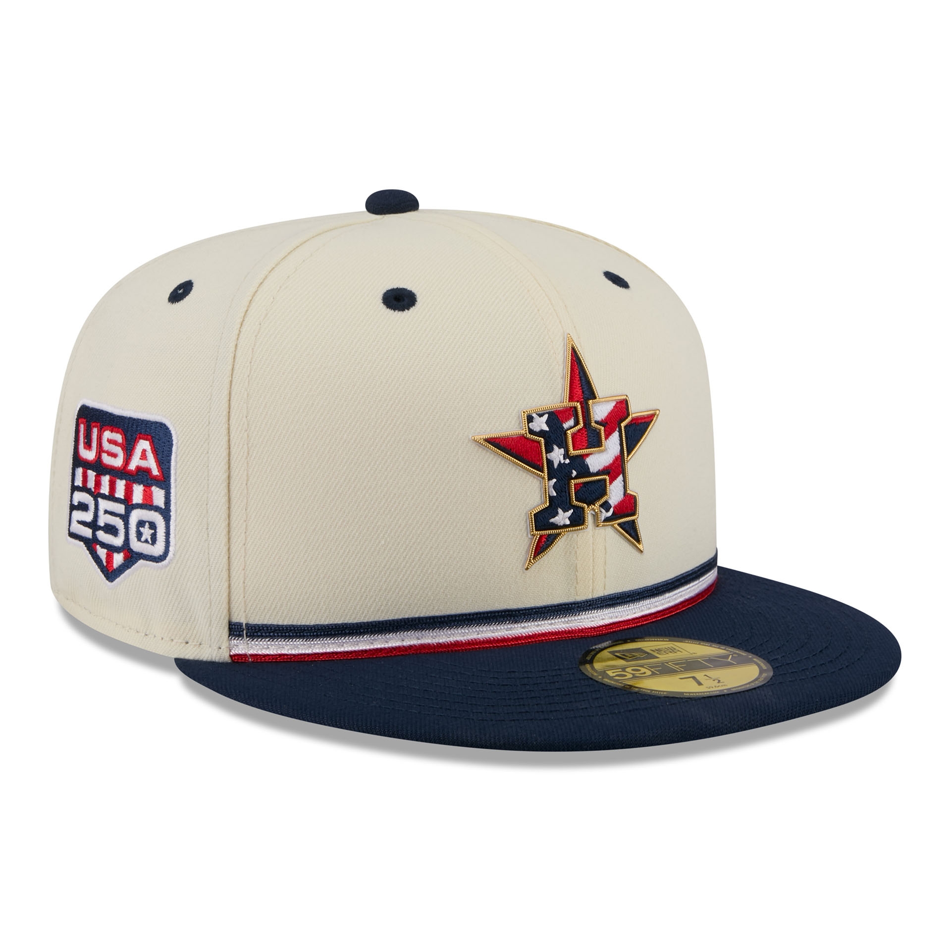 Houston Astros 2026 4th of July USA 250 59FIFTY Fitted MLB Cap