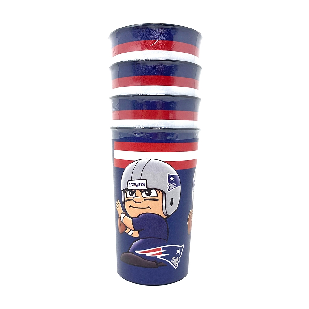 New England Patriots NFL TeenyMates Partybecher-Set (4 Stk.)