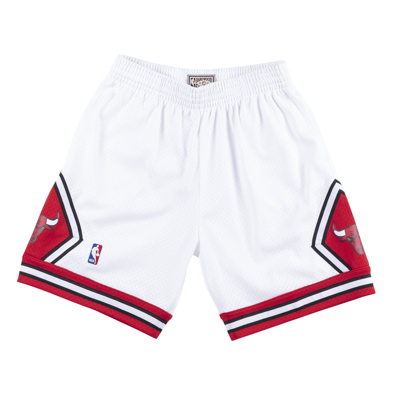 Chicago Bulls 1997-98 Mitchell & Ness Swingman NBA Shorts Weiß