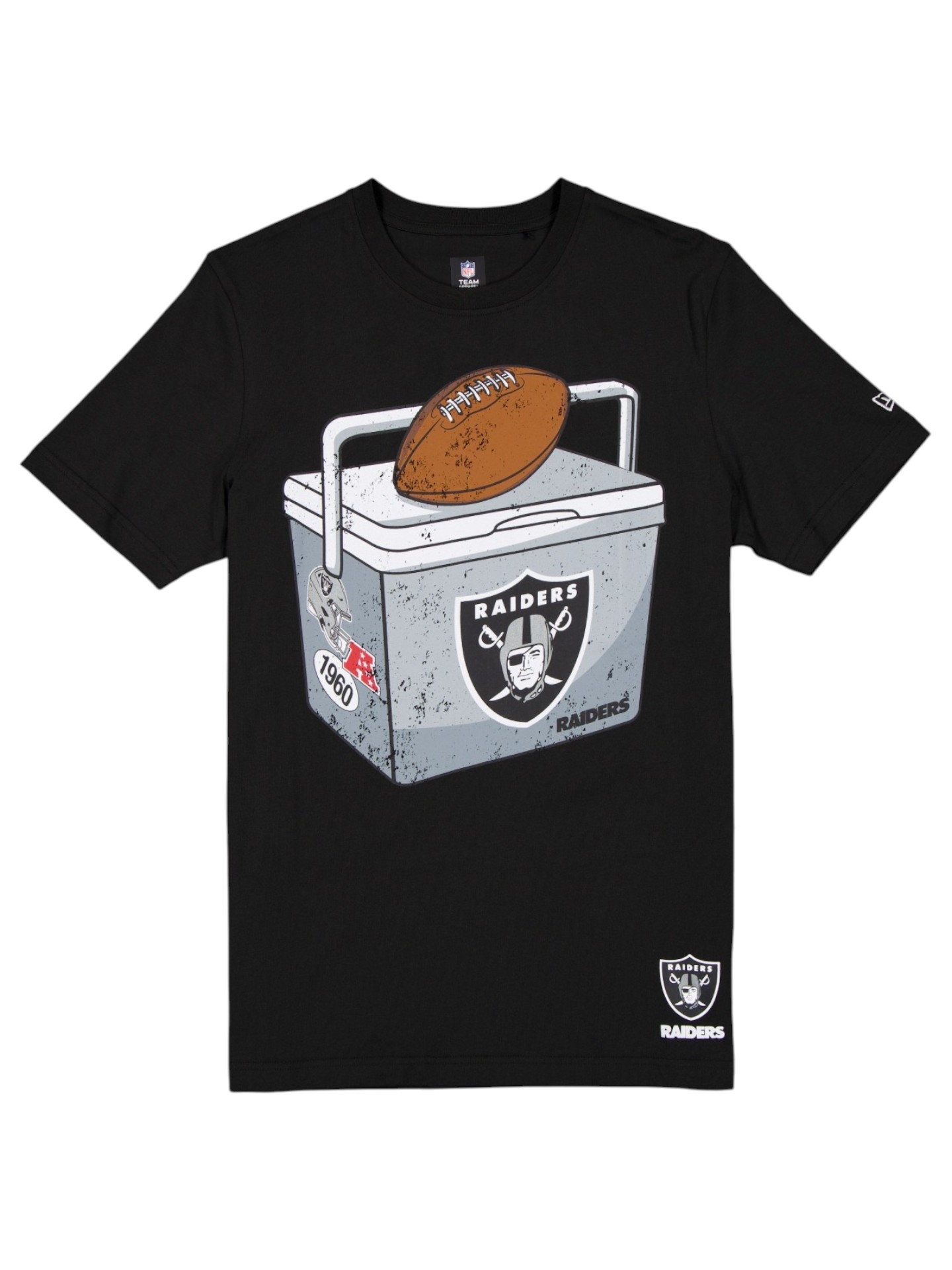 Las Vegas Raiders NFL Training Cooler T-Shirt Black