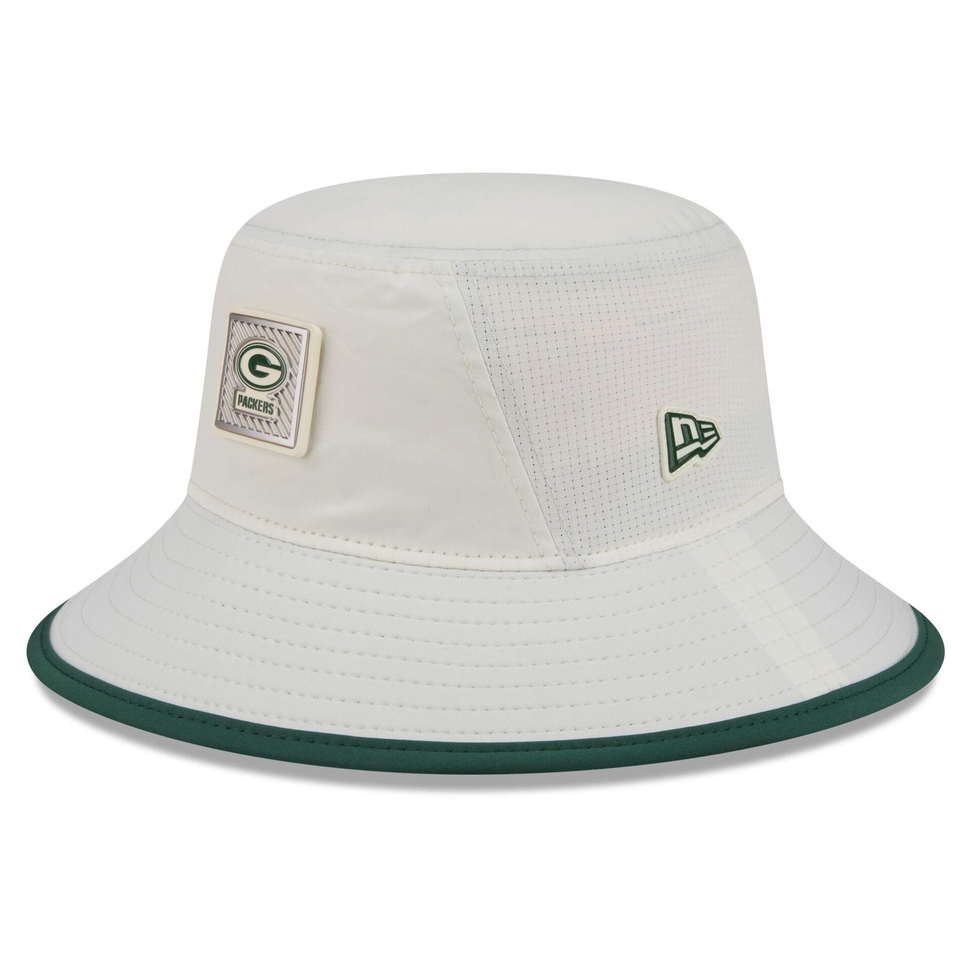 Green Bay Packers 2026 NFL Training Camp Stretch Bucket Hat Cream/Green