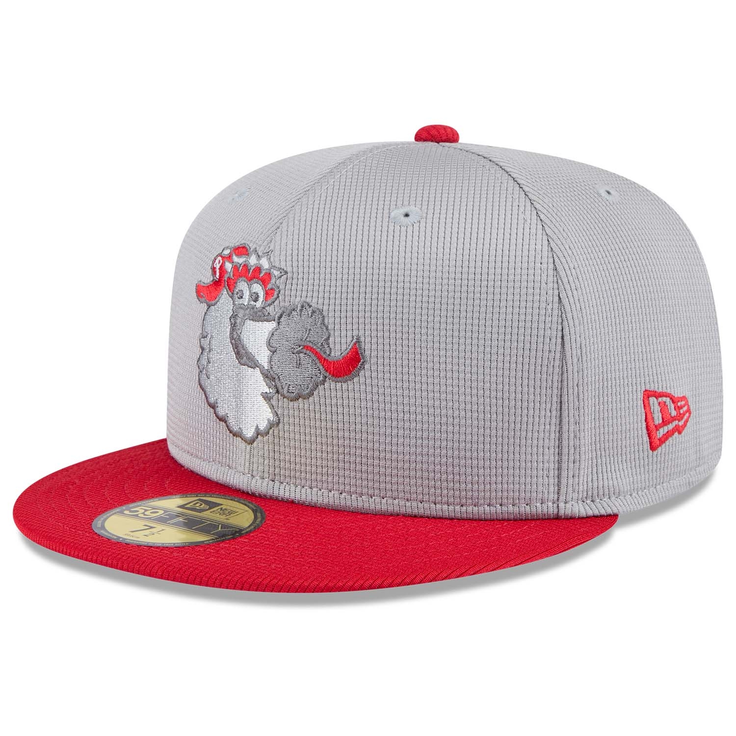 Philadelphia Phillies Colorway 2025 MLB Batting Practice 59FIFTY Fitted Cap Grau
