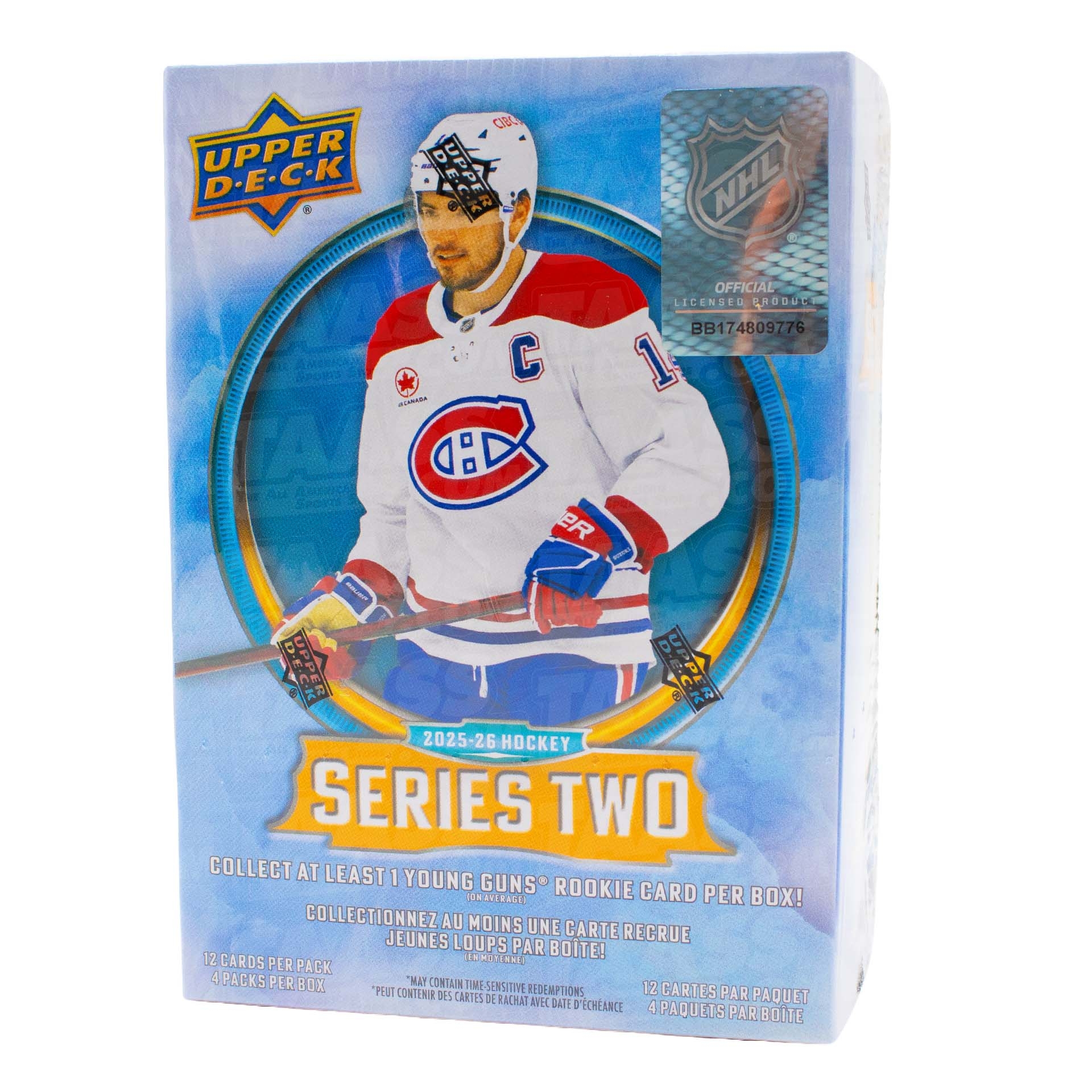 2025/26 Upper Deck Series 2 Hockey NHL Blaster Box