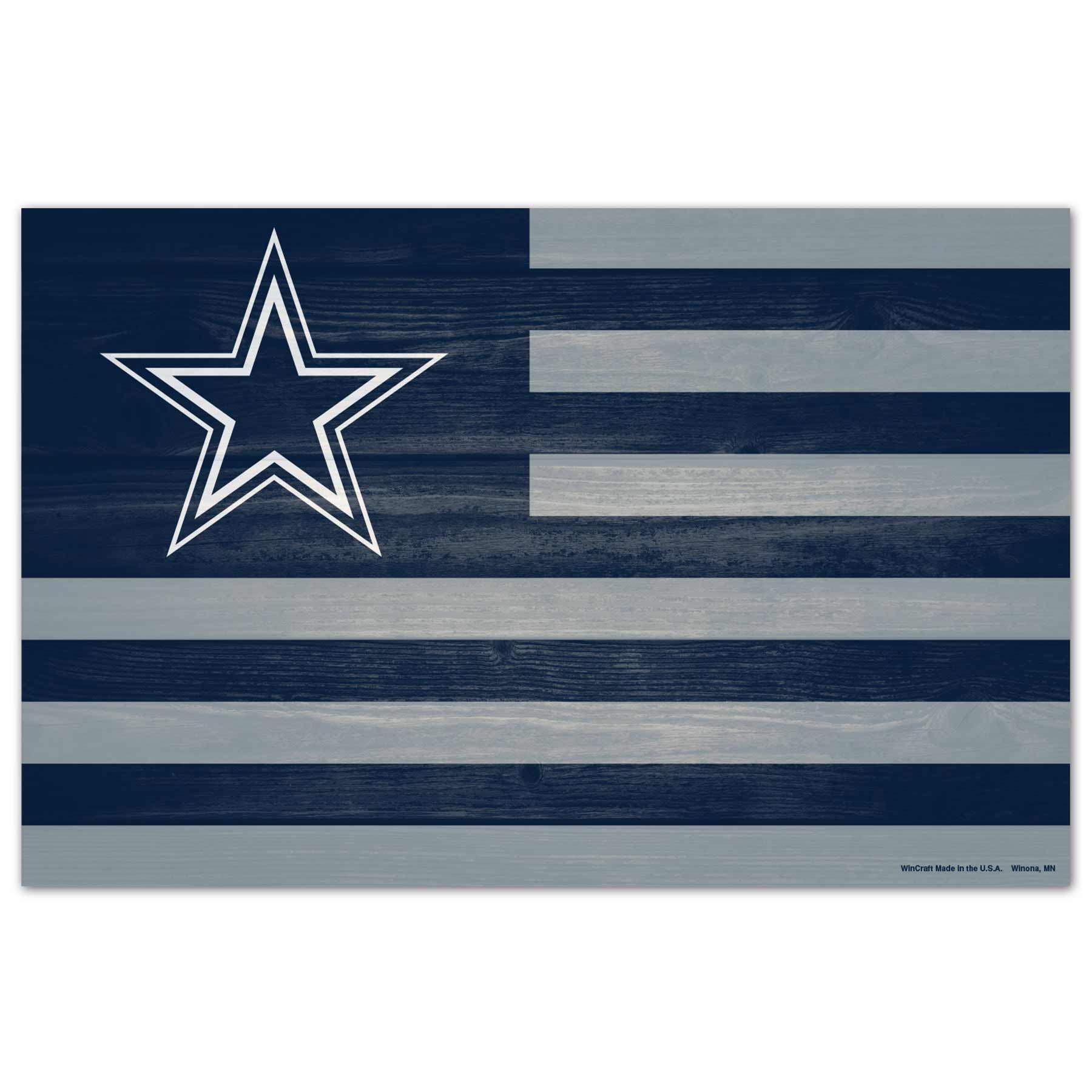 Dallas Cowboys WinCraft NFL Americana Holzschild