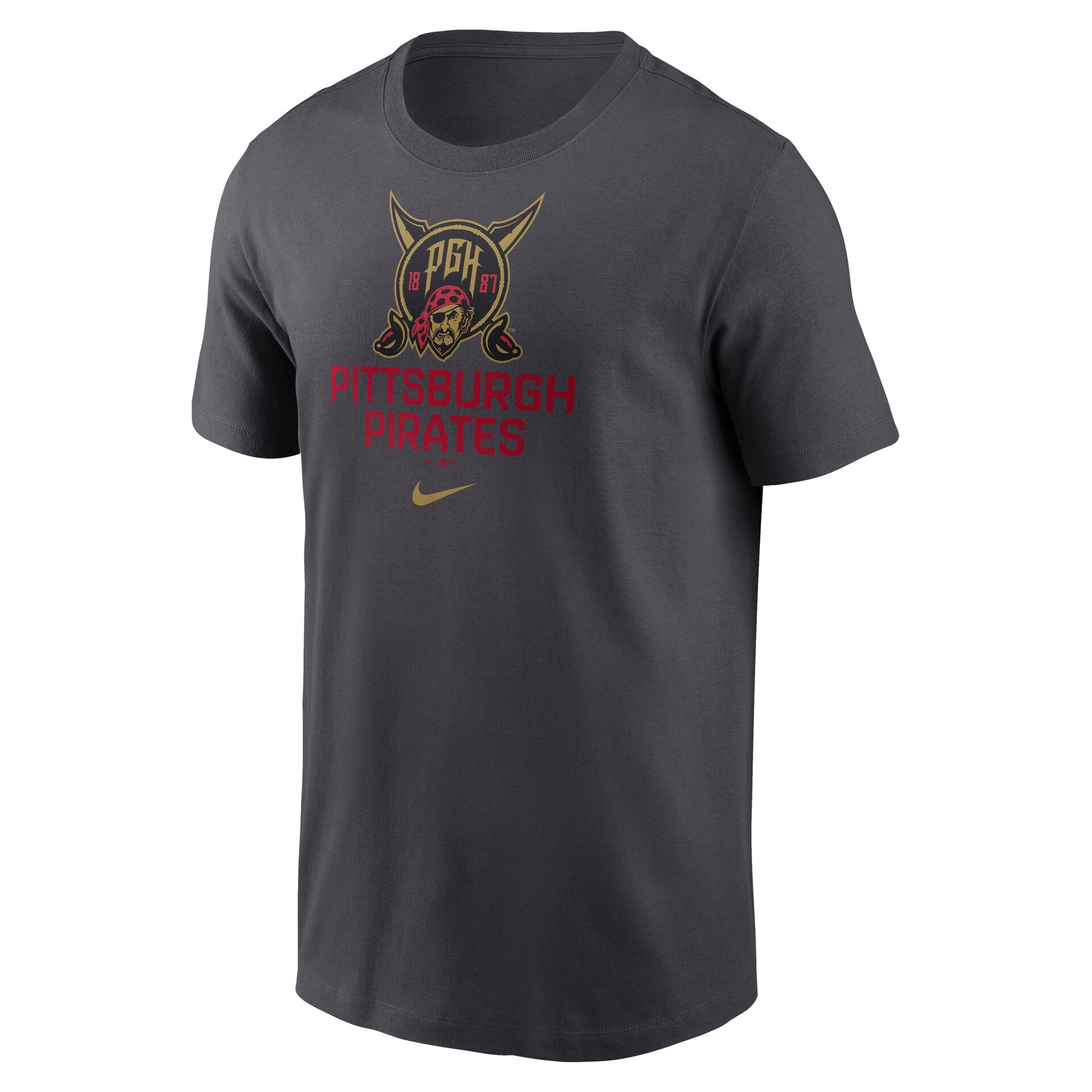 Pittsburgh Pirates City Connect Secondary MLB T-Shirt Dunkelgrau