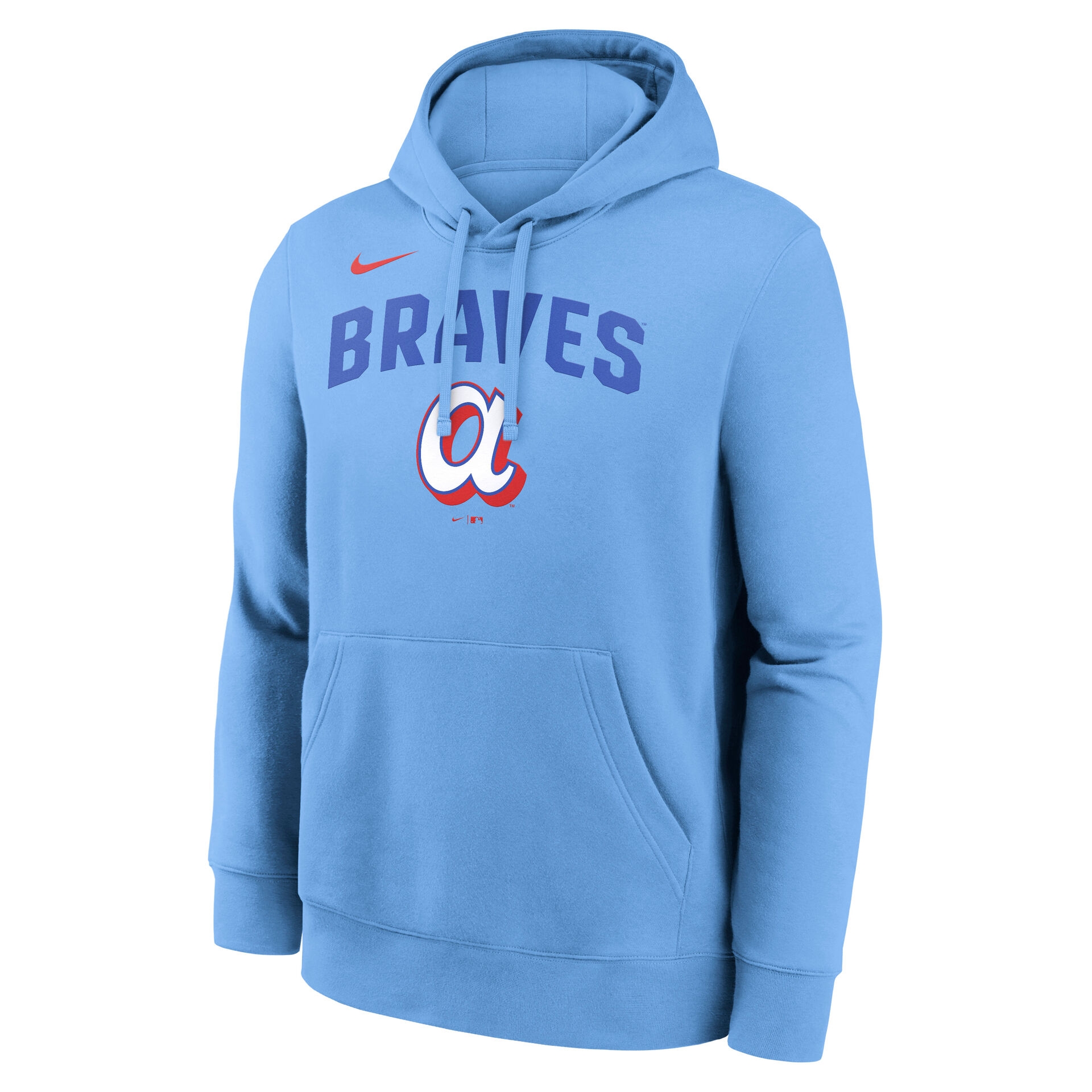 Atlanta Braves City Connect Club MLB Hoodie Blau