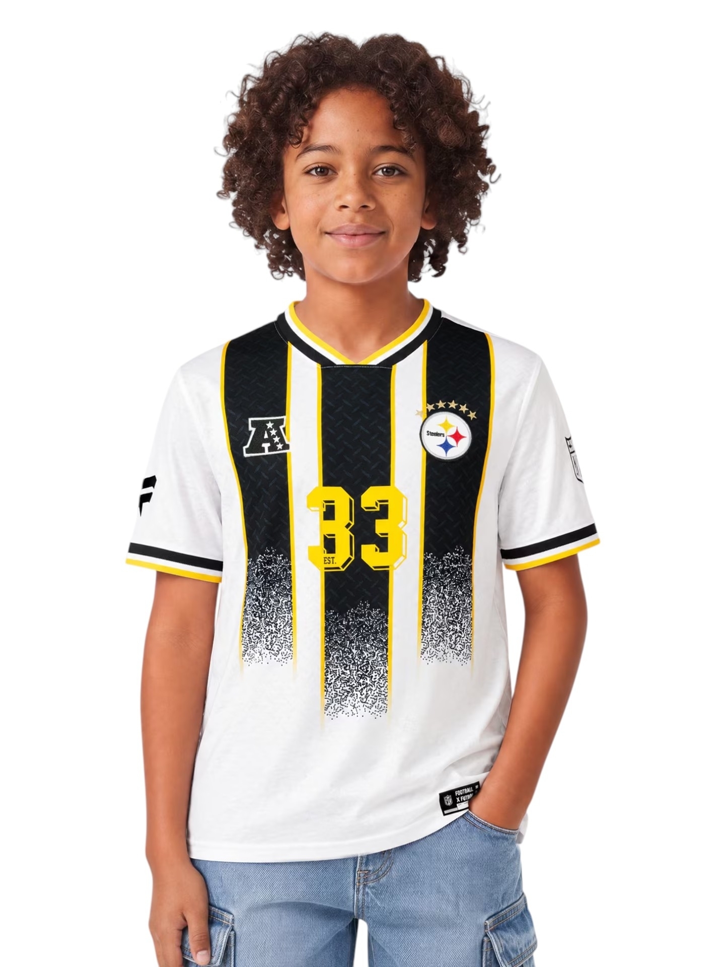 Pittsburgh Steelers 2026 Football x Football NFL Fan Trikot (YOUTH)