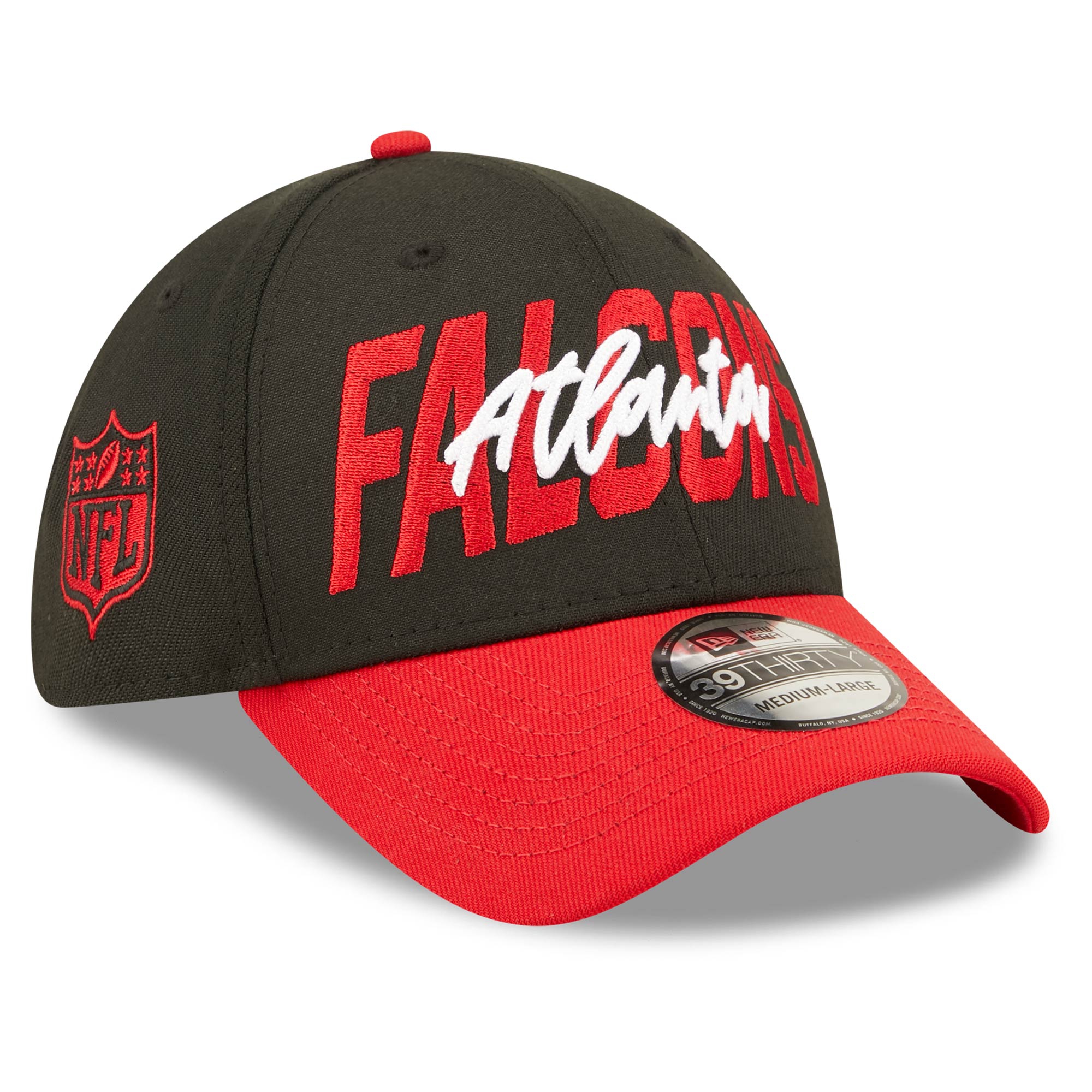 Atlanta Falcons Official 2022 NFL Draft New Era 39THIRTY Flex Cap