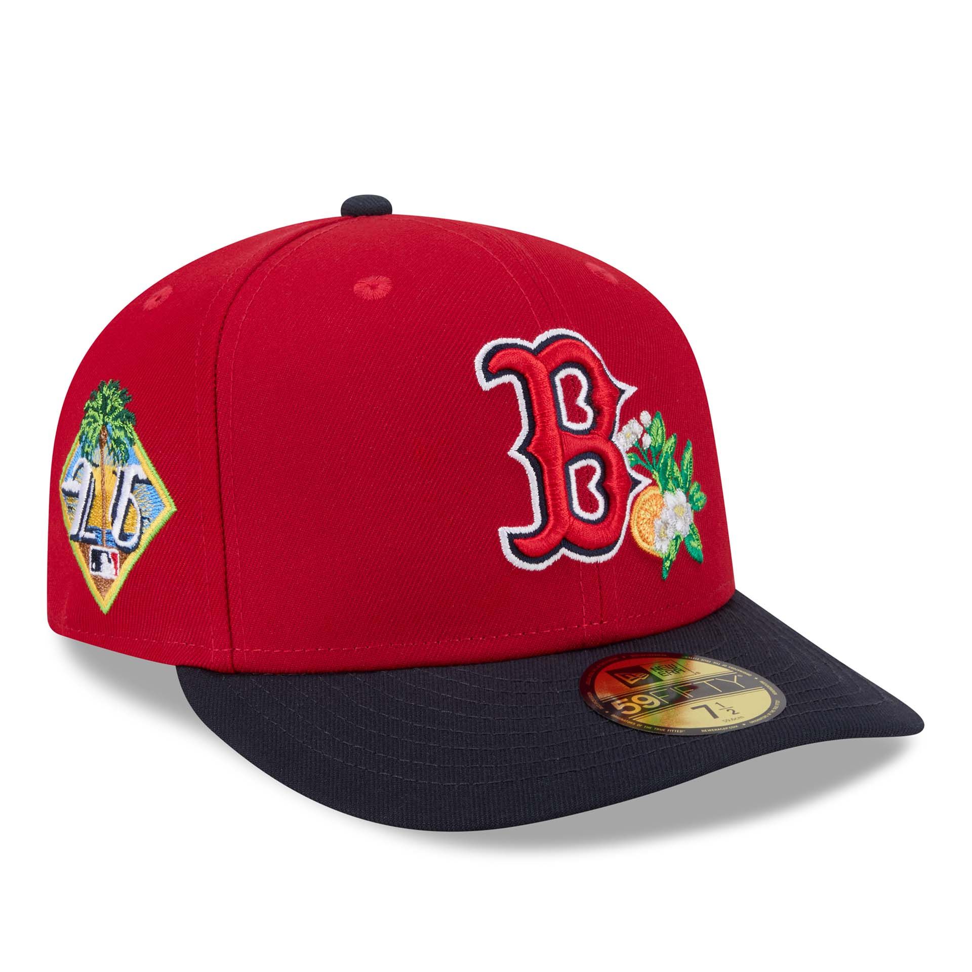 Boston Red Sox 2026 MLB Authentic Spring Training Pre-Curved 59FIFTY Cap Rot